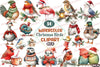Christmas Birds Clipart Bundle