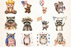 Labor Day Animals Clipart Bundle - CraftNest - Digital Crafting and Art