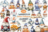 Gnomes Halloween Clipart Bundle