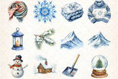 Winter Clipart Bundle - CraftNest - Digital Crafting and Art