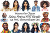 Ethnic Portrait Clipart Bundle
