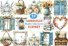 Summer Shabby Chic Decor Clipart Bundle
