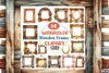 Wooden Frame Clipart Bundle