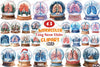 Lung Snow Globe Clipart Bundle