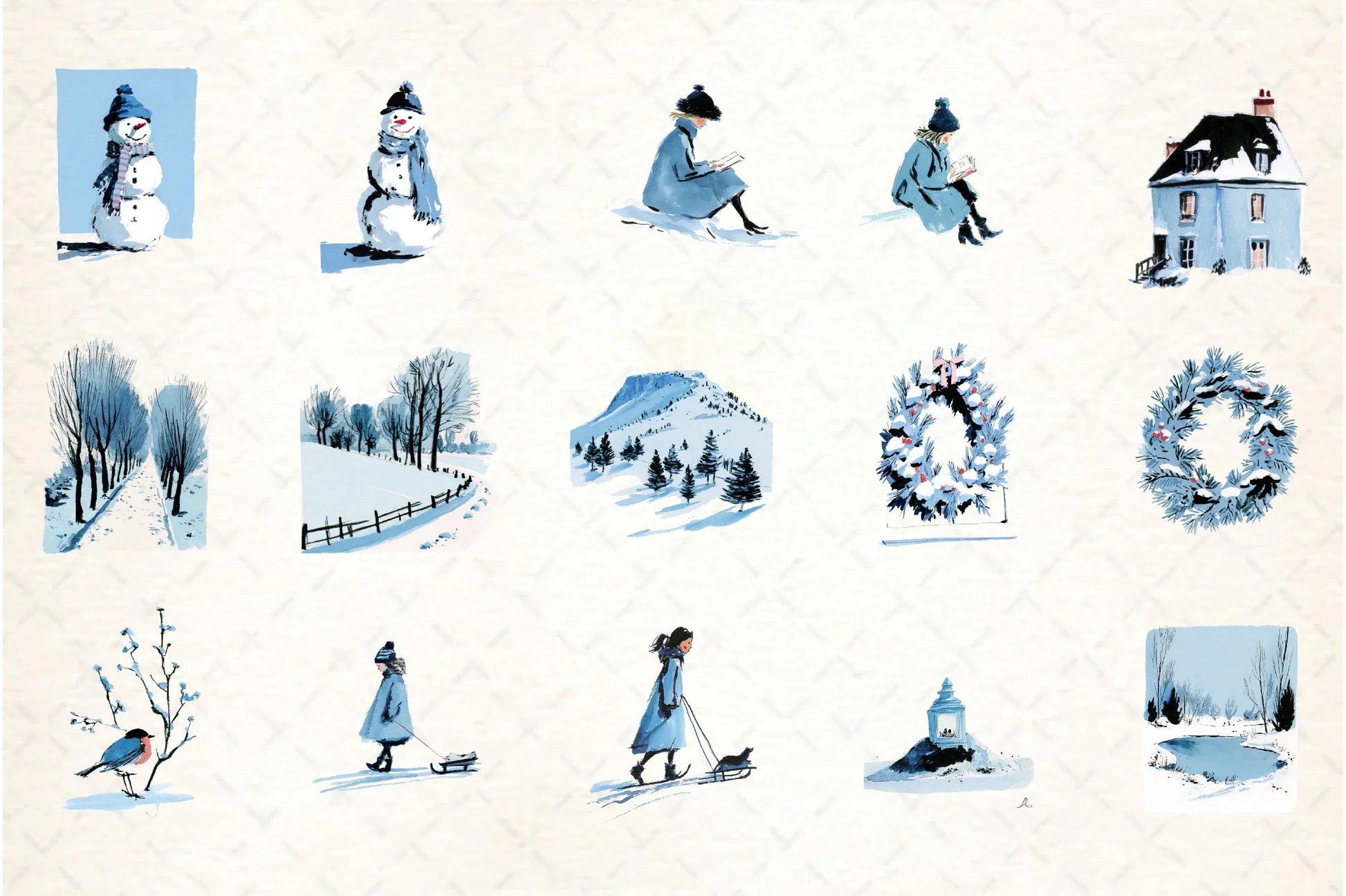Winter Collection Clipart Bundle - CraftNest - Digital Crafting and Art