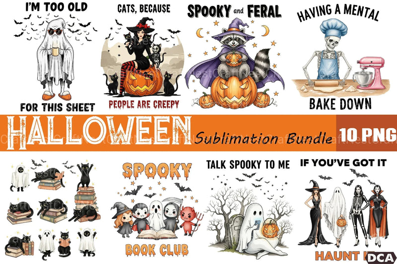 Halloween Clipart Bundle 99 - CraftNest - Digital Crafting and Art