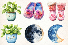 Self Care Clipart Bundle - CraftNest - Digital Crafting and Art