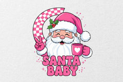 Pink Christmas Clipart Bundle - CraftNest - Digital Crafting and Art