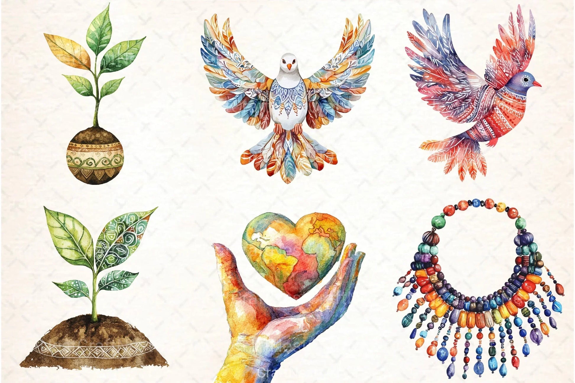 World Indigenous Peoples Day Clipart Bundle - CraftNest - Digital Crafting and Art