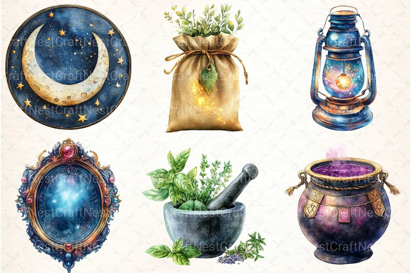 Alchemy Clipart Bundle - CraftNest - Digital Crafting and Art