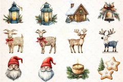 Baby's First Christmas Festive Clipart Bundle - CraftNest - Digital Crafting and Art