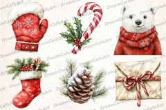 Christmas Clipart Bundle Set - CraftNest - Digital Crafting and Art