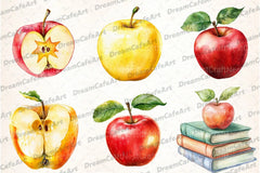 Apple Clipart Bundle - CraftNest - Digital Crafting and Art