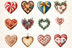 Grateful Heart Christmas Clipart Bundle - CraftNest - Digital Crafting and Art