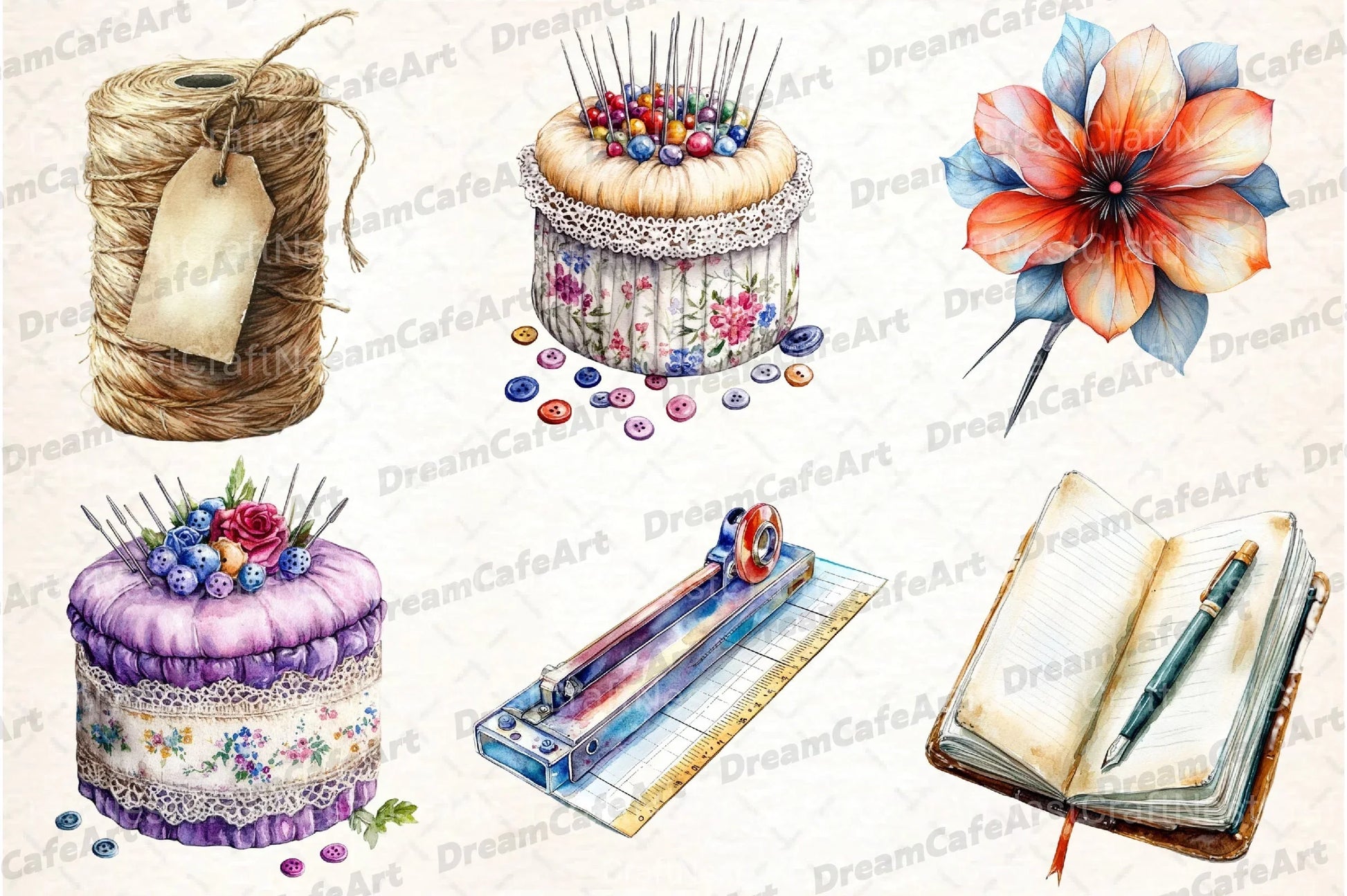 Crafting Clipart Bundle for Creative Projects - CraftNest - Digital Crafting and Art