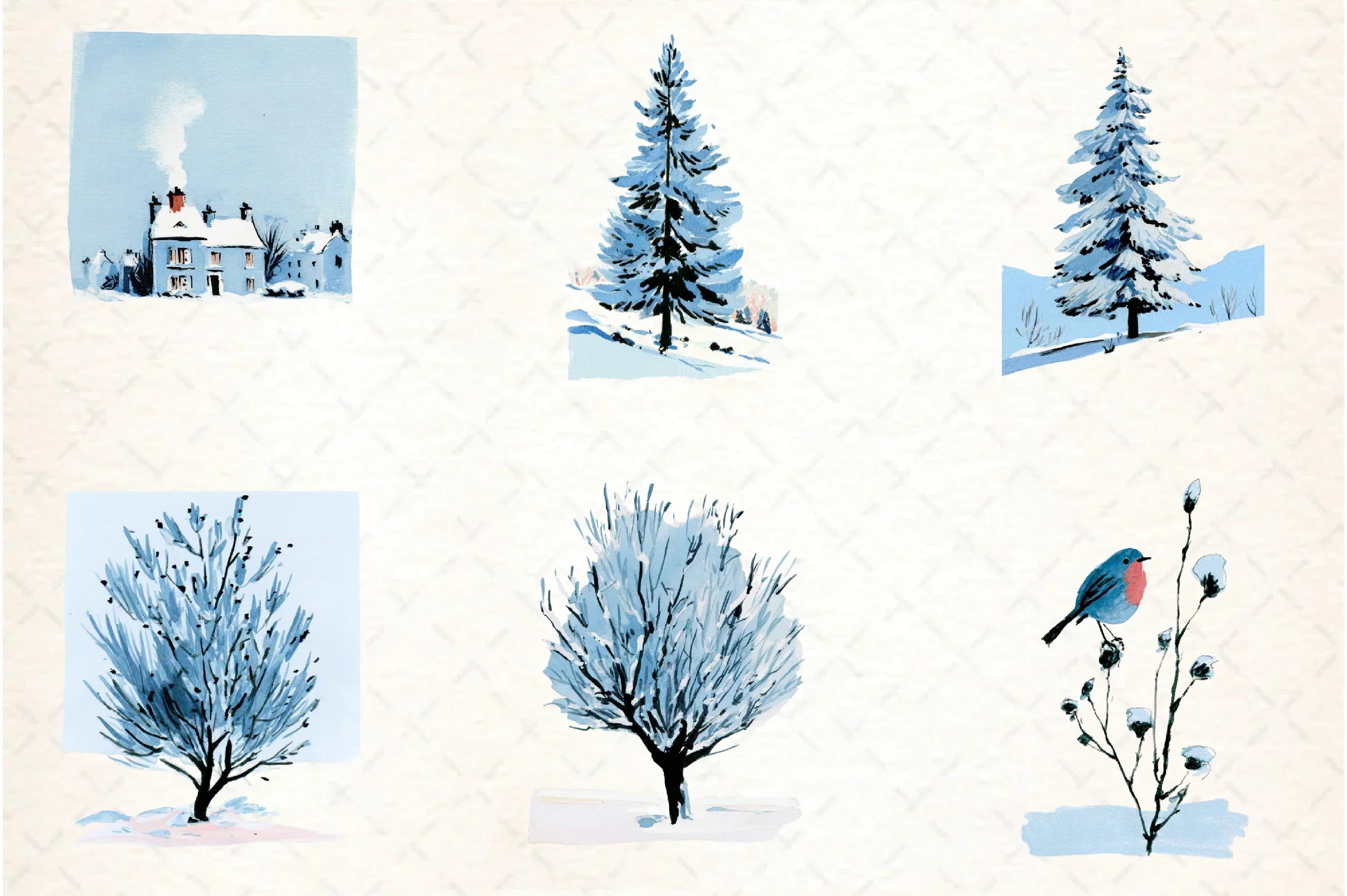 Winter Collection Clipart Bundle - CraftNest - Digital Crafting and Art