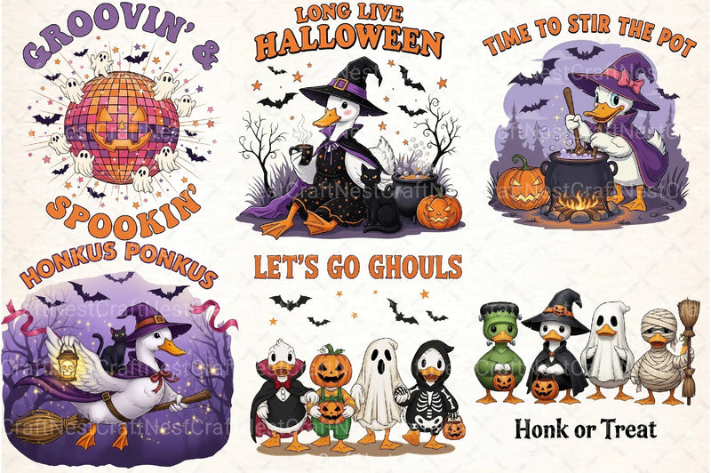 Halloween Vintage Clipart Bundle - CraftNest - Digital Crafting and Art