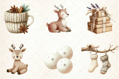 Nordic Christmas Clipart Bundle - CraftNest - Digital Crafting and Art