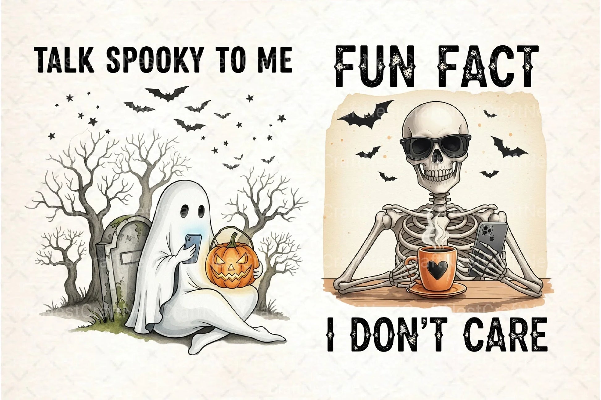 Halloween Clipart Bundle 99 - CraftNest - Digital Crafting and Art