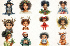 Antique Nordic Christmas Clipart Bundle - CraftNest - Digital Crafting and Art