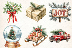 Christmas Decor Clipart Bundle - CraftNest - Digital Crafting and Art
