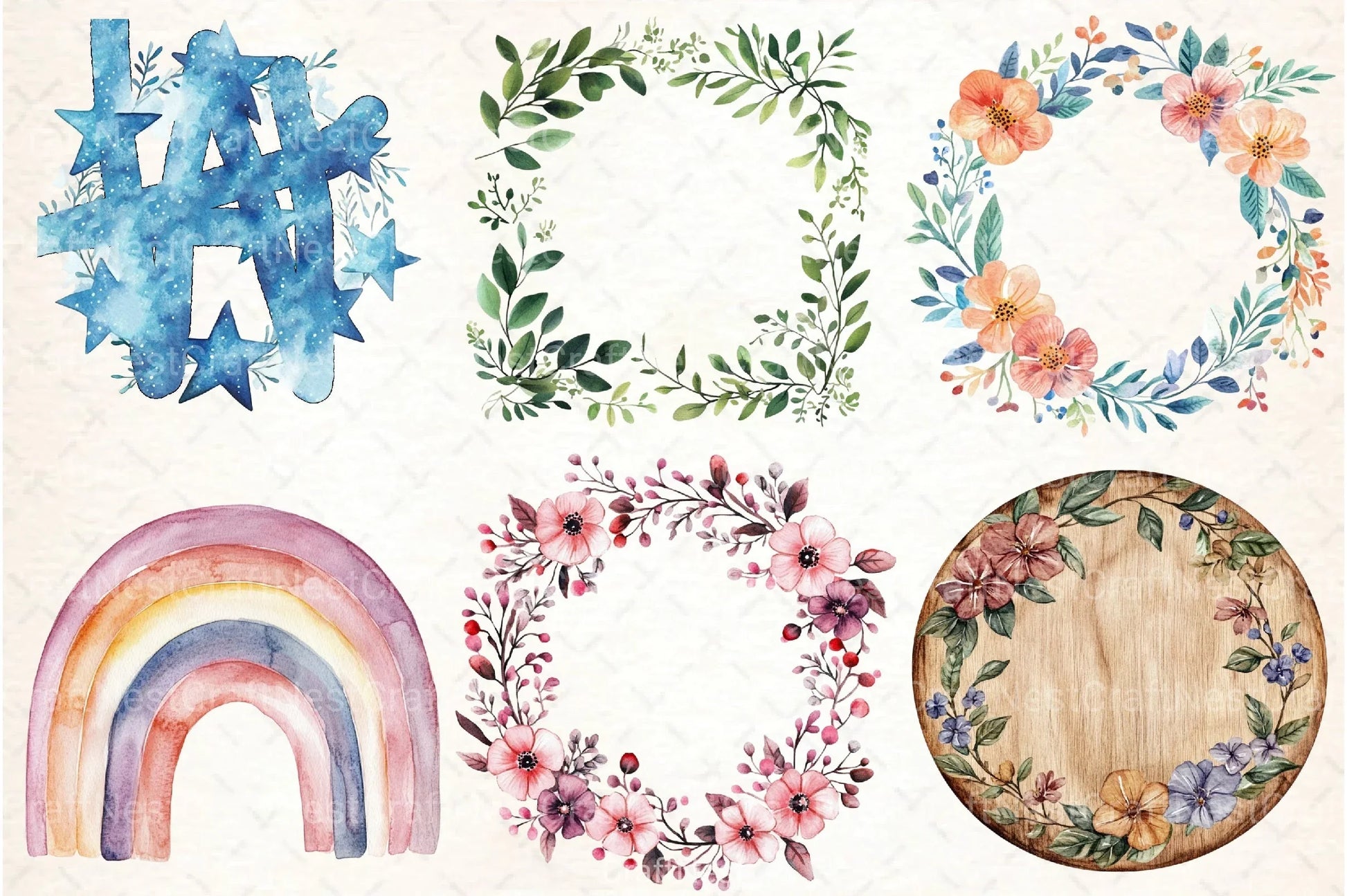 Baby Monthly Milestones Clipart Bundle - CraftNest - Digital Crafting and Art