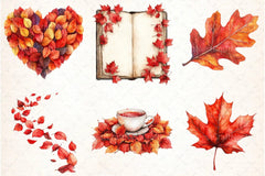 Crimson Canopy Clipart Bundle - CraftNest - Digital Crafting and Art