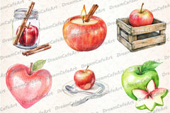 Apple Clipart Bundle - CraftNest - Digital Crafting and Art