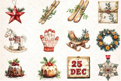 Baby's First Christmas Festive Clipart Bundle - CraftNest - Digital Crafting and Art