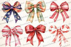 Christmas Bow Clipart Bundle 99 - CraftNest - Digital Crafting and Art