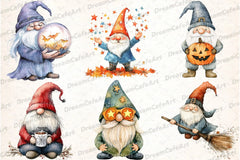 Gnomes Halloween Clipart Bundle - CraftNest - Digital Crafting and Art
