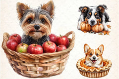 Thanksgiving Dog Clipart Bundle - CraftNest - Digital Crafting and Art