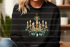 Emerald Victorian Clipart Bundle 7 - CraftNest - Digital Crafting and Art