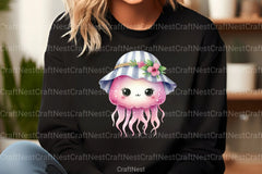 Whimsical Summer Fishes Clipart Bundle - CraftNest - Digital Crafting and Art