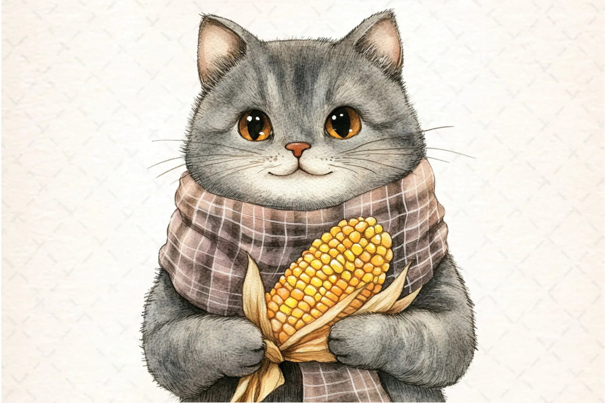 Thanksgiving Cat Clipart Bundle - CraftNest - Digital Crafting and Art