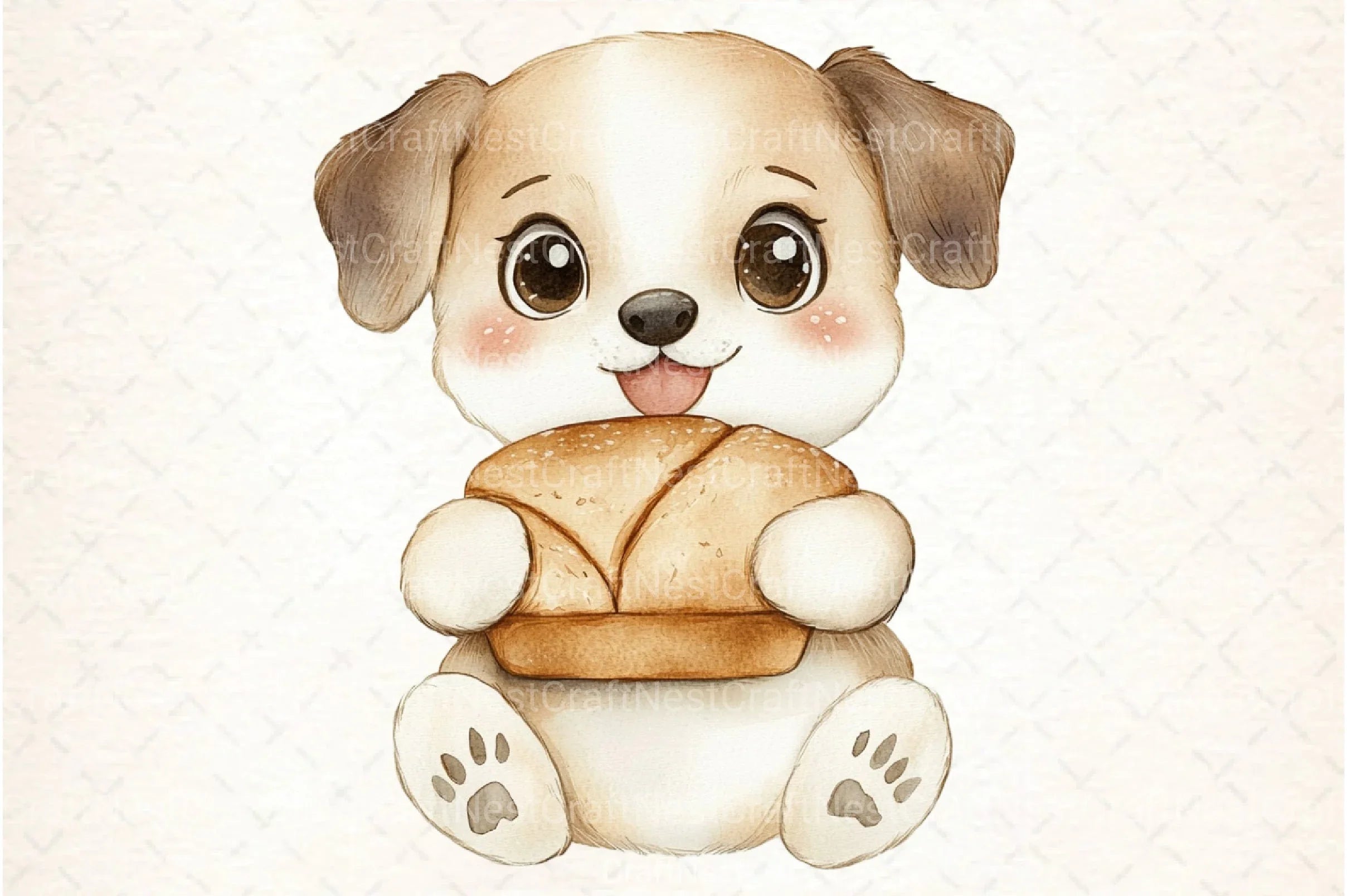 Cute Kawaii Thanksgiving Animals Clipart Bundle - CraftNest - Digital Crafting and Art