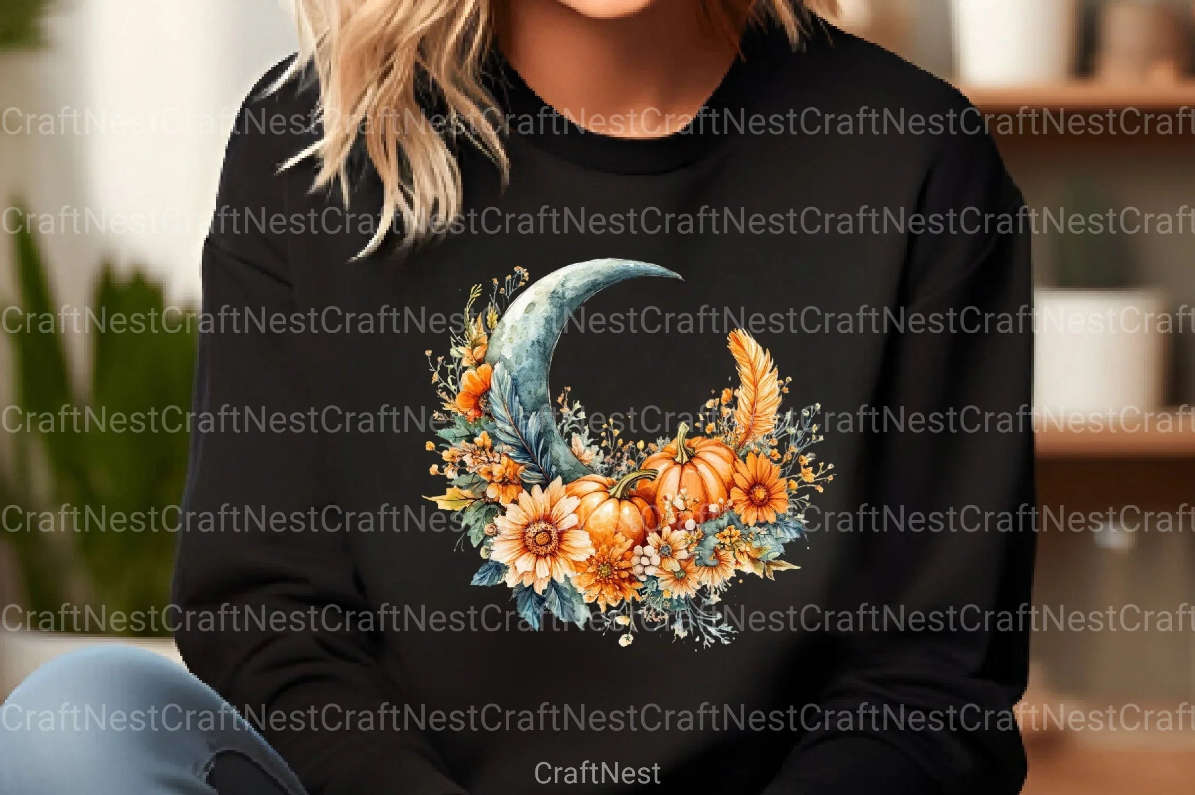 Boho Halloween Clipart Bundle 1 - CraftNest - Digital Crafting and Art