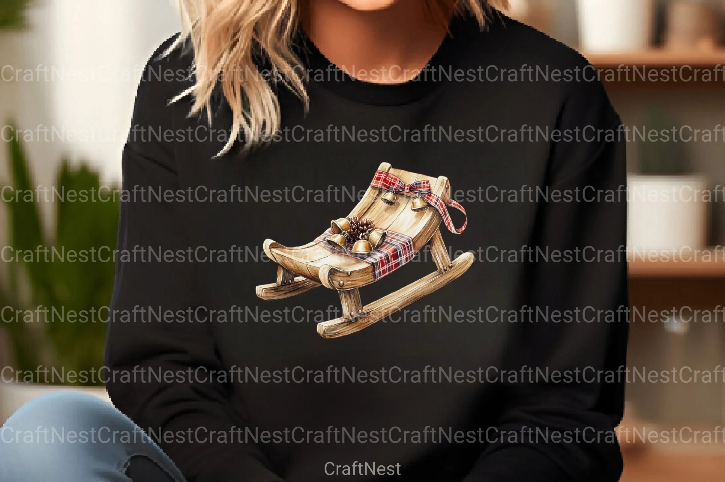 Woodland Christmas Clipart Bundle - CraftNest - Digital Crafting and Art