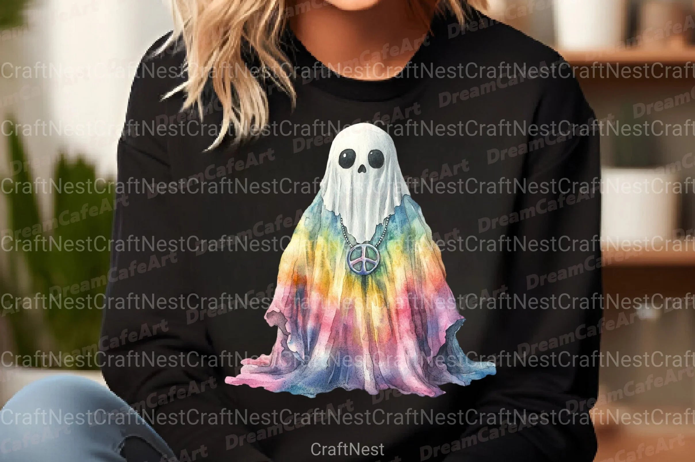 Groovy Retro Halloween Clipart Bundle - CraftNest - Digital Crafting and Art