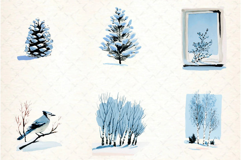 Winter Collection Clipart Bundle - CraftNest - Digital Crafting and Art