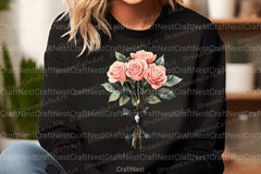 Black Pink Halloween Clipart Bundle - CraftNest - Digital Crafting and Art