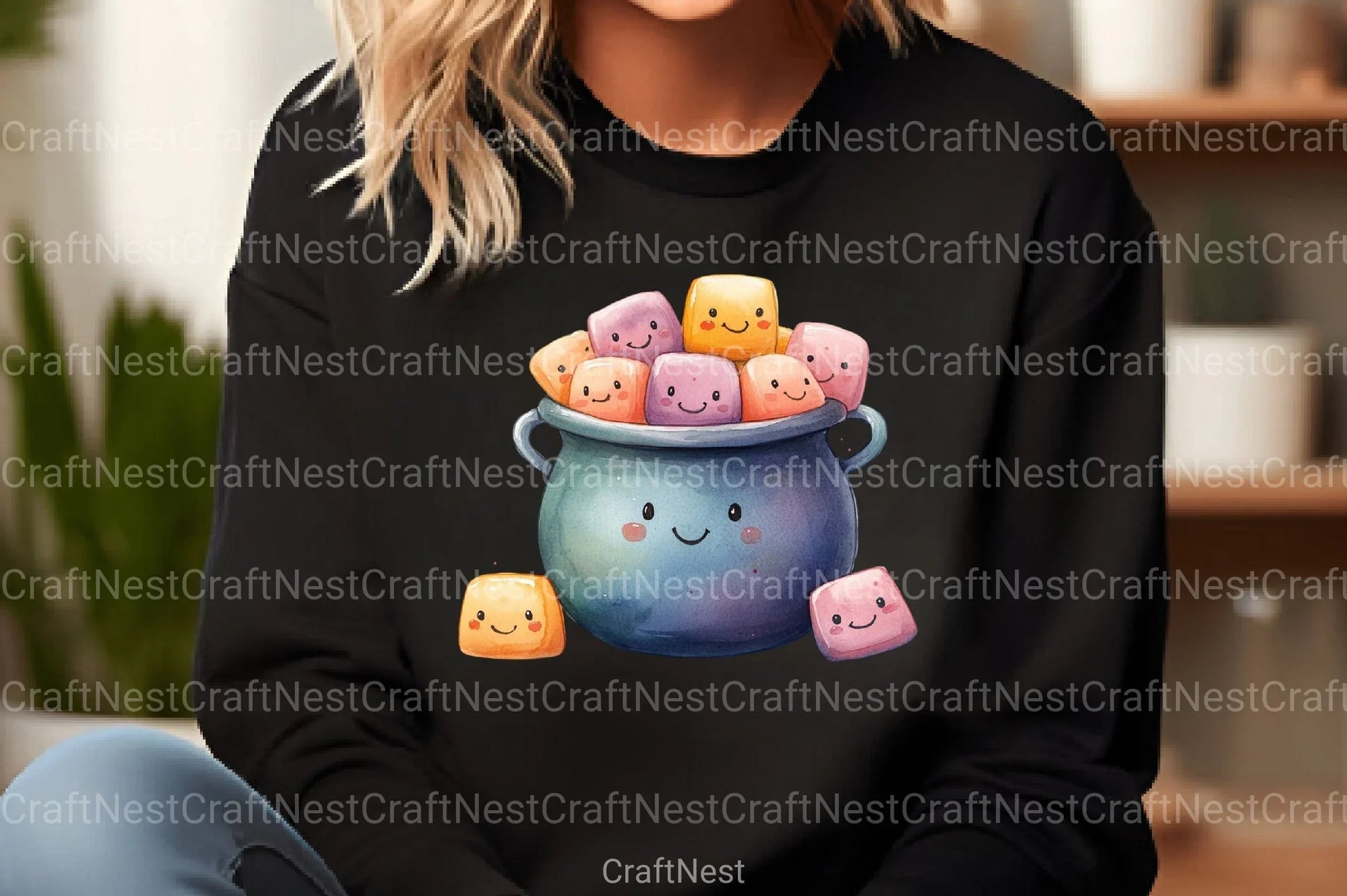 Kawaii Halloween Clipart Bundle 1 - CraftNest - Digital Crafting and Art