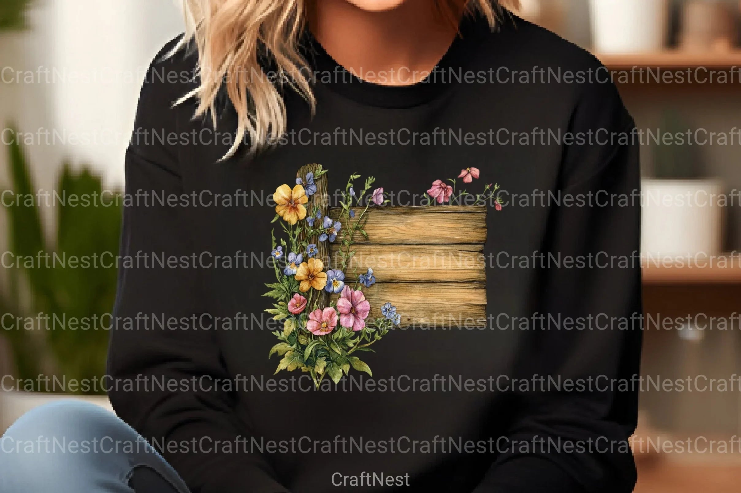 Wooden Garden Sign Clipart Bundle - CraftNest - Digital Crafting and Art