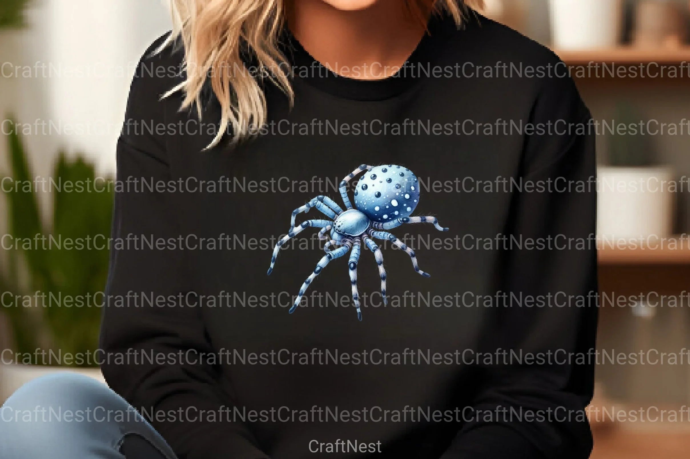 Blue Halloween Clipart Bundle 4 - CraftNest - Digital Crafting and Art