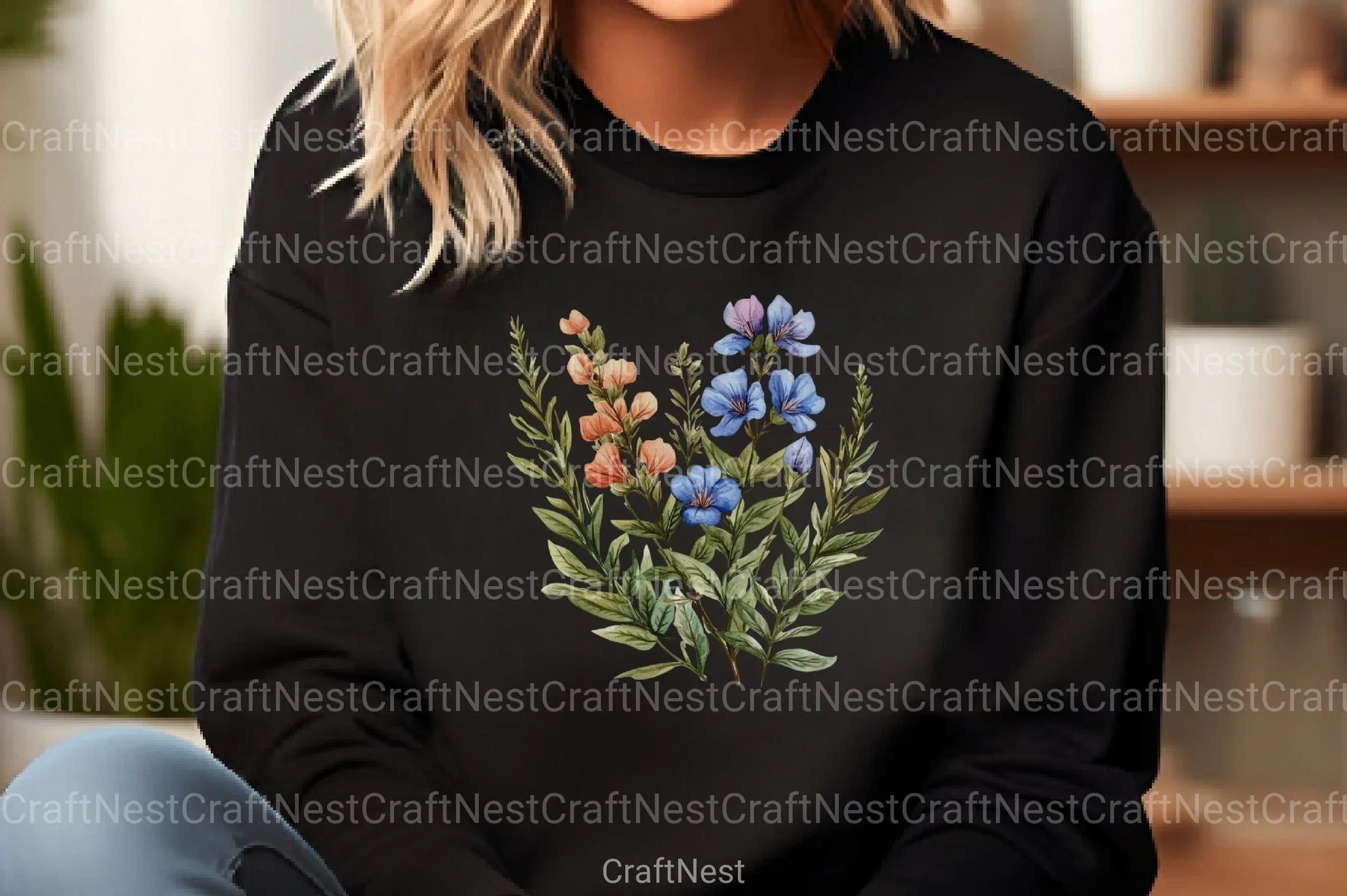 Wild Flowers Clipart Bundle - CraftNest - Digital Crafting and Art