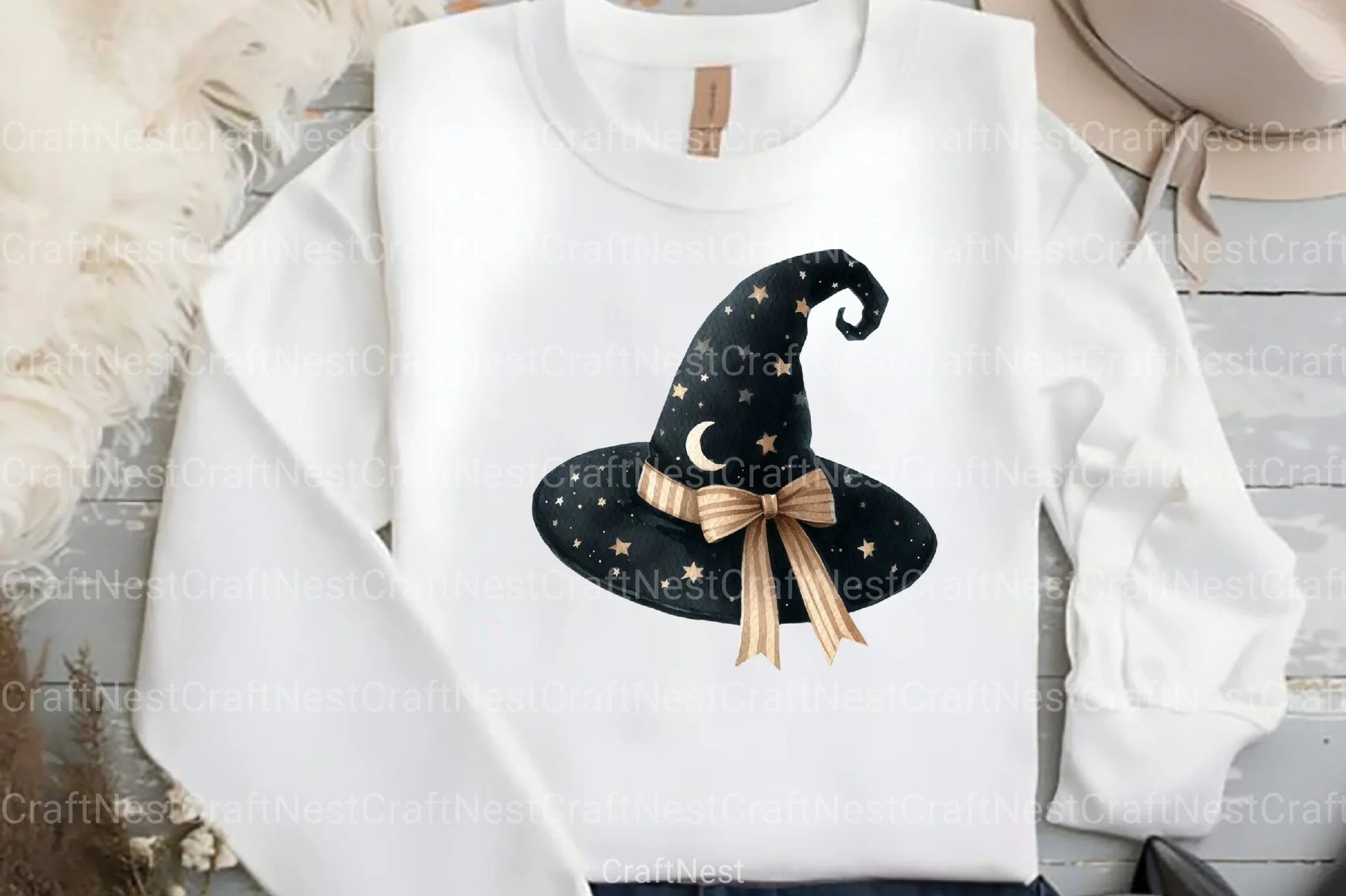 Beige & Black Halloween Clipart Bundle 99 - CraftNest - Digital Crafting and Art