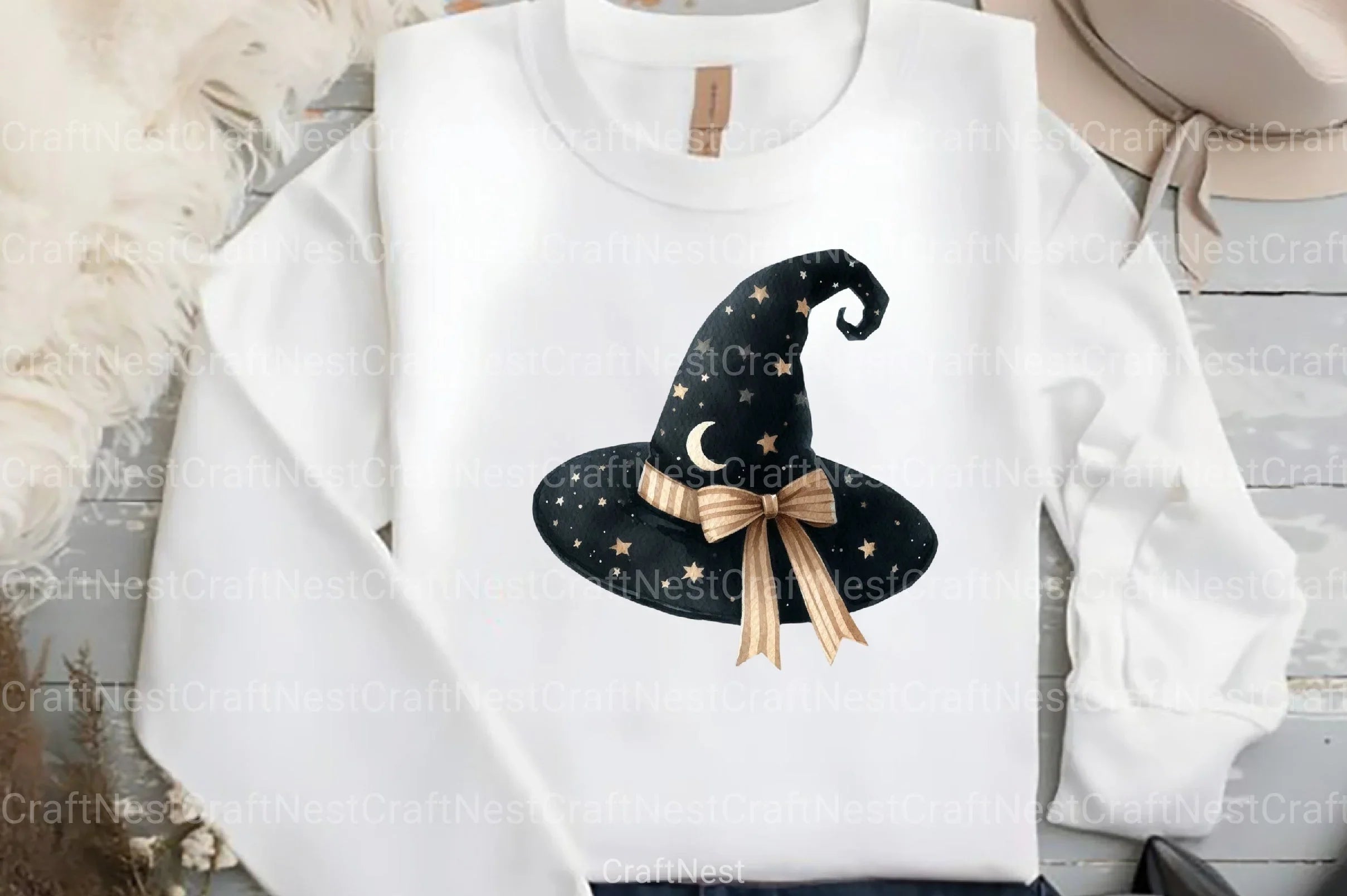 Beige & Black Halloween Clipart Bundle 99 - CraftNest - Digital Crafting and Art