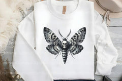 Gothic Moth Clipart Bundle - CraftNest - Digital Crafting and Art