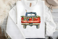 Christmas Truck Clipart Bundle 99 - CraftNest - Digital Crafting and Art