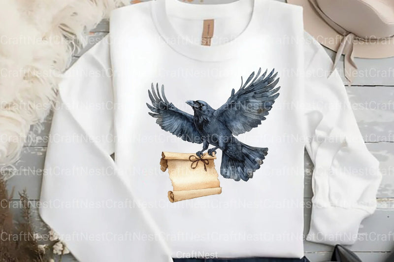 Halloween Spooky Quirky Birds Clipart Bundle - CraftNest - Digital Crafting and Art